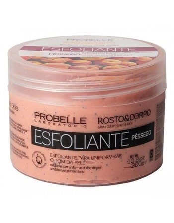 PROB ESFOLIANTE DE PÊSSEGO ROSTO E CORPO 300G