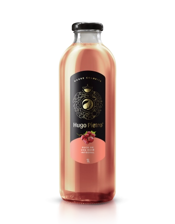 SUCO DE UVA ROSE INTEGRAL HUGO PIETRO NOBRE COLHEITA 1 LTS
