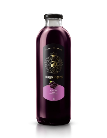 SUCO DE UVA TINTO INTEGRAL HUGO PIETRO NOBRE COLHEITA 1 LTS