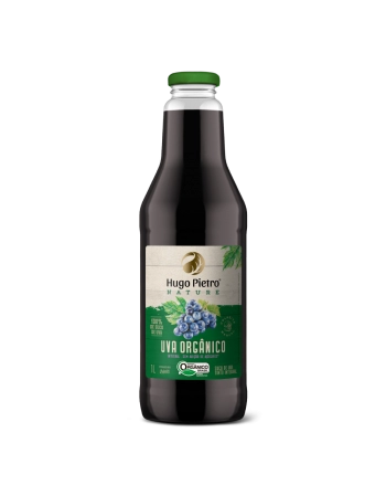 SUCO DE UVA TINTO INTEGRAL HUGO PIETRO ORGANICO 1 LTS