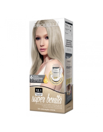 PROB COLORAÇÃO SUPER BONITA 12.1 LOURO CINZA ESPECIAL