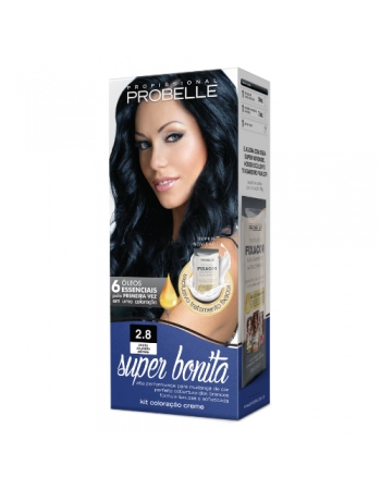 PROB COLORAÇÃO SUPER BONITA 2.8 PRETO AZULADO PÉROLA 