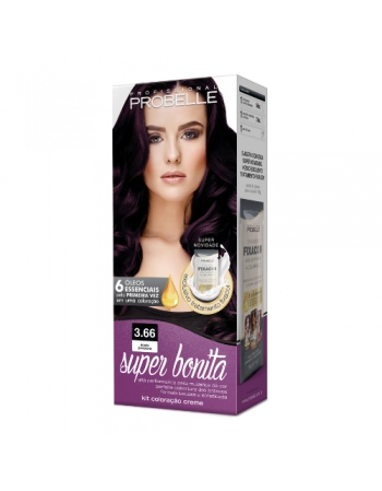 PROB COLORAÇÃO SUPER BONITA 3.66 ACAJU PÚRPURA