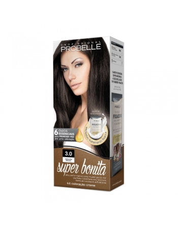 PROB COLORAÇÃO SUPER BONITA 3.0 CASTANHO ESCURO 
