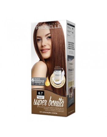 PROB COLORAÇÃO SUPER BONITA 6.7 LOURO ESCURO MARROM