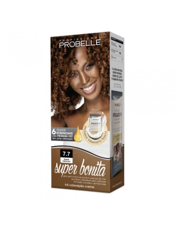 PROB COLORAÇÃO SUPER BONITA 7.7 LOURO MARROM
