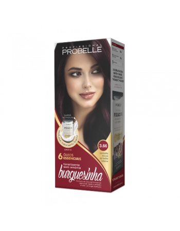 PROB TONALIZANTE BURGUESINHA 3.66 CASTANHO ESCURO VERMELHO INTENSO