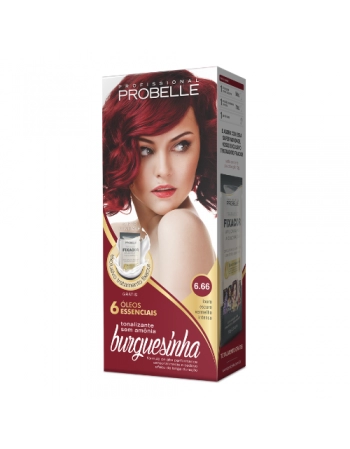 PROB TONALIZANTE BURGUESINHA 6.66 LOURO ESCURO VERMELHO INTENSO