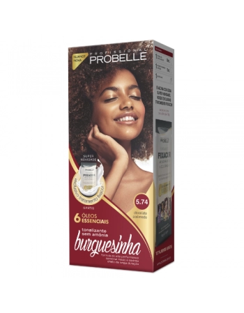 PROB TONALIZANTE BURGUESINHA 5.74 CHOCOLATE ACOBREADO