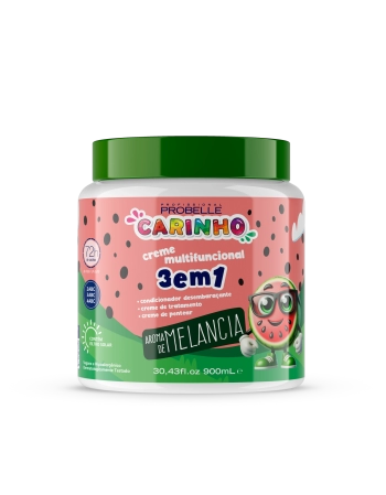 PROB CREME CARINHO 3 EM 1 MELANCIA PROBELLE 900ML