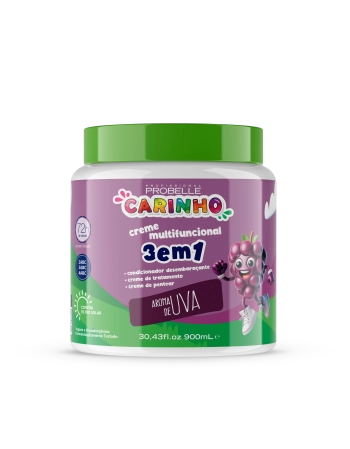 PROB CREME CARINHO 3 EM 1 UVA PROBELLE 900ML