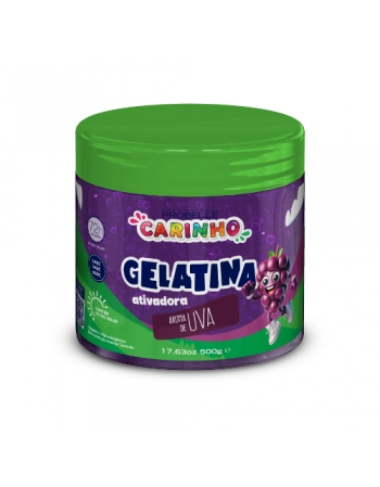 PROB GELATINA ATIVADORA INFANTIL CARINHO UVA 500G