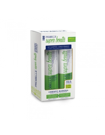 PROB KIT SHP + COND SUPER BONITA CRESPO BABOSA 250/200ML