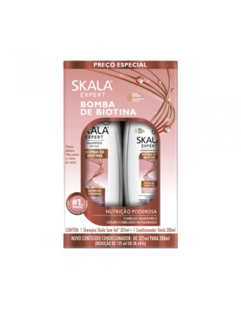 Skala Shampoo + Condicionador Biotina 325|200ml