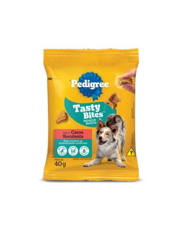 PED. TASTY BITES CARNE 40G