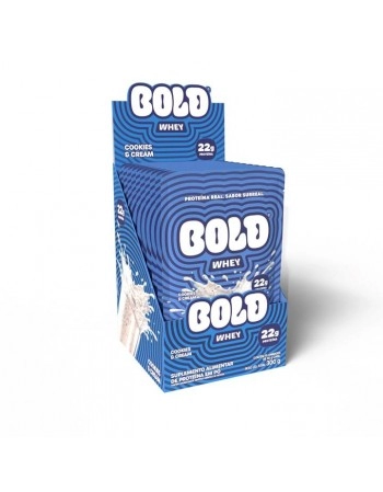 BOLD WHEY COOKIES & CREAM 10X30G