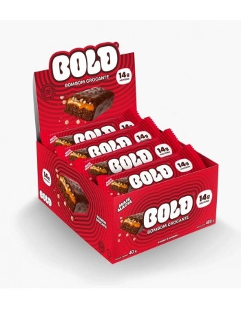 BOLD BARRA PROTEINA BOMBOM CROCANTE 12X40G