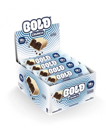 BOLD BARRA PROTEINA CRUNCH COOKIES & CREAM 12X60G