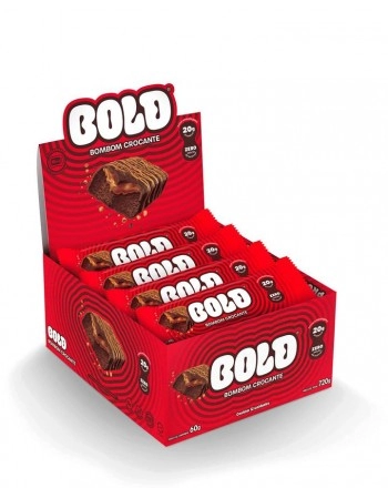 BOLD BARRA PROTEINA BOMBOM CROCANTE 12X60G