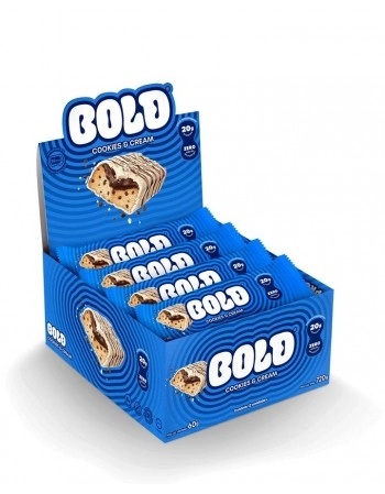 BOLD BARRA PROTEINA COOKIES & CREAM 12X60G