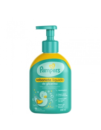 BOTI PAMPERS SABONETE LIQ CPO GLICERINA 200ML