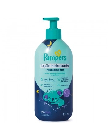 BOTI PAMPERS LOCAO HIDRA RELAXAMENTO 400ML