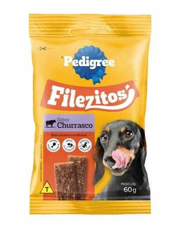 PETISCO PEDIGREE® FILEZITOS AD CHURRASCO 60G