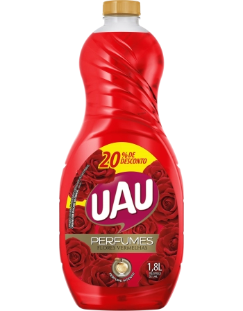 Limpador Perfumado UAU Flores Vermelhas 1,8L PROMO