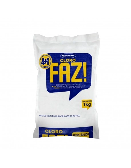 Hidroazul Cloro FAZ! 1Kg