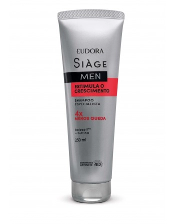 Eudora Siàge Shampoo Estimula o Crescimento Men 250Ml