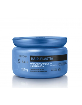 EUDORA SIAGE MASCARA CAPILAR HIALURONICA HAIR PLASTIA 250G 