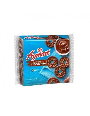 BISCOITO AYMORE AMANTEIGADO CHOCOLATE 248G