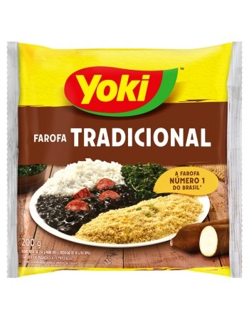YOKI FAROFA DE MANDIOCA TRADICIONAL 200G 