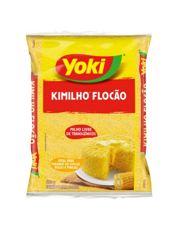 YOKI FARINHA DE MILHO FLOCÃO KIMILHO 500G