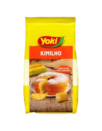 YOKI FARINHA MILHO FLOCOS PRÉ-COZIDA KIMILHO 500G 