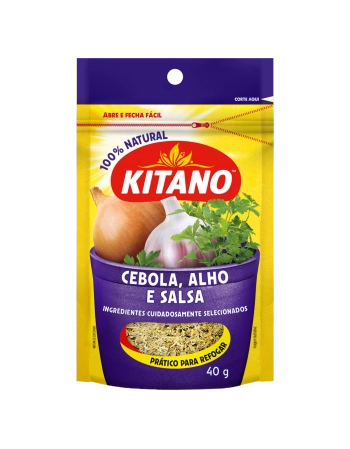 CEBOLA, ALHO E SALSA KITANO 40G 