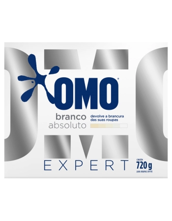 Lava-Roupas Pó Roupas Brancas Omo Expert Caixa 720g