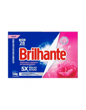 LAVA-ROUPAS PÓ BRILHANTE PERFUME E CUIDADO CAIXA 1,6KG (9)