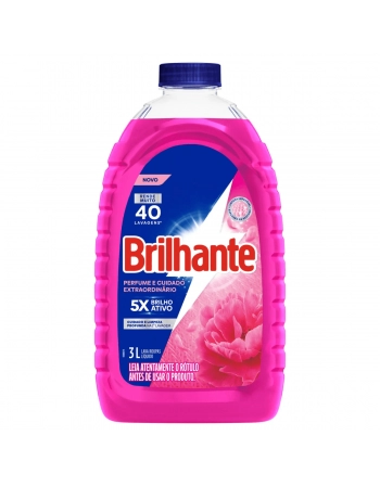 LAVA-ROUPAS LÍQUIDO BRILHANTE PERFUME E CUIDADO GALÃO 3L (4)