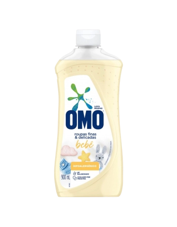 LAVA-ROUPAS LÍQUIDO BEBÊ OMO SQUEEZE 900ML (12)
