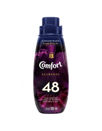 Amaciante Concentrado Comfort Segredos 48 500ML 