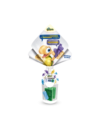 OVOS TORTUGUITA MASSINHA DE MODELAR BRANCO 100gr