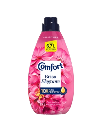 AMACIANTE DE ROUPA CONCENTRADO COMFORT BRISA ELEGANTE FRASCO 1,5L 