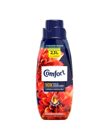 UNI AMACIANTE DE ROUPA CONC ENERGIA FLORAL COMFORT FRASCO 500ML (12)