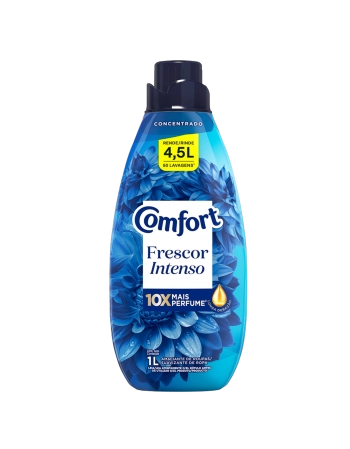 UNI AMACIANTE DE ROUPA CONC FRESCOR INTENSO COMFORT FRASCO 1L (12)
