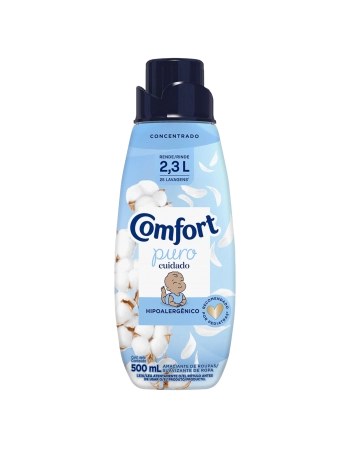 UNI AMACIANTE DE ROUPA CONCPURO CUIDADO COMFORT FRASCO 500ML (12)