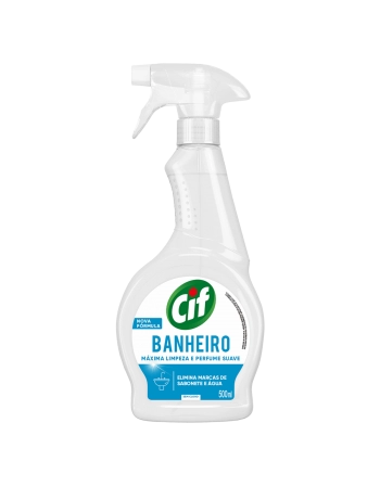 LIMPADOR BANHEIRO CIF FRASCO 500ML (12)
