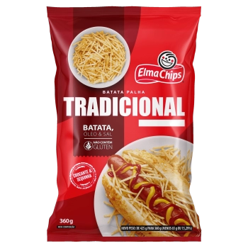 BATATA PALHA NA MESA TRADICIONAL 360G PP