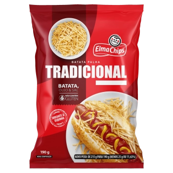 BATATA PALHA NA MESA TRAD 190G PP