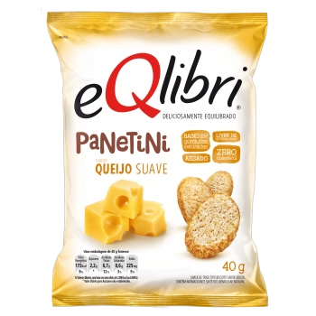 EQLIBRI PANETINI QUEIJO SUAVE 40G